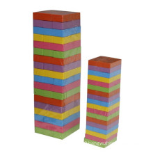 54 pcs Colorful Wooden Jenga Puzzle Game
